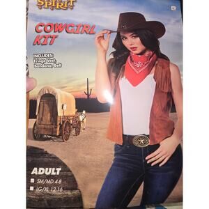 Fringe Vest and Bandana  / Cowgirl Kit